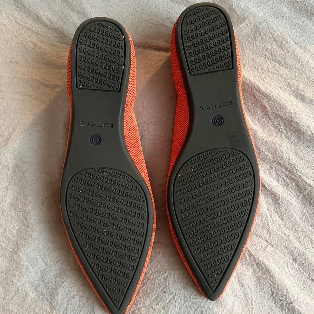 Euc Size 7 Rothy’s Persimmon Point - image 2